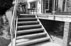 Staircase and decking areas were constructed leading to the new patio.