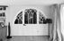 We designed and created doors to fit into an unusual space for in an old cottage.